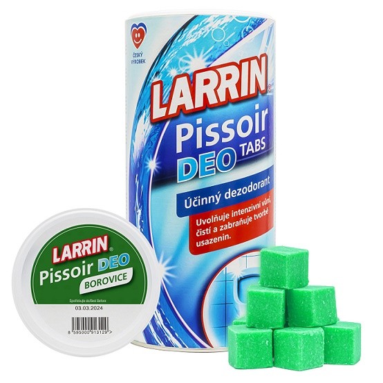 Larrin Pissoar deo Les 900g tuba - Drogerie Koupelna a WC Pissoar tablety